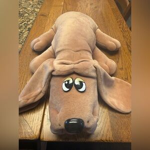 Adorable Plush Dog Toy - Brown vintage 1985 Tonka Pound puppy tan